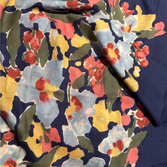 SOLD // Sézane x Aimie NWT Pio Scarf in Poetry Blue - Picture 6 of 7